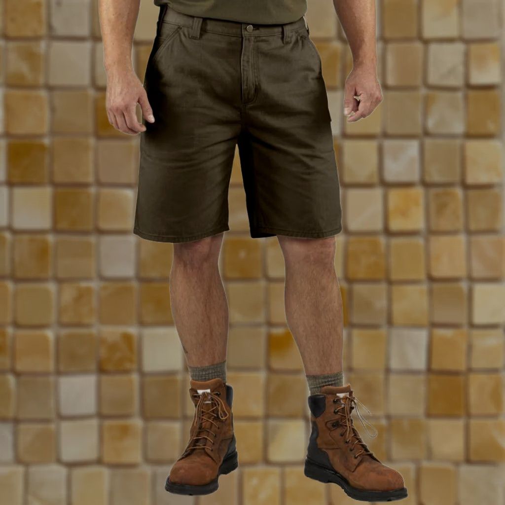 Carhartt Carhartt Bottoms Shorts 50 Brown 10" Inseam Dungaree Washed Twill Mens 100245-909 Size US 34 / EU 50 - 1 Preview