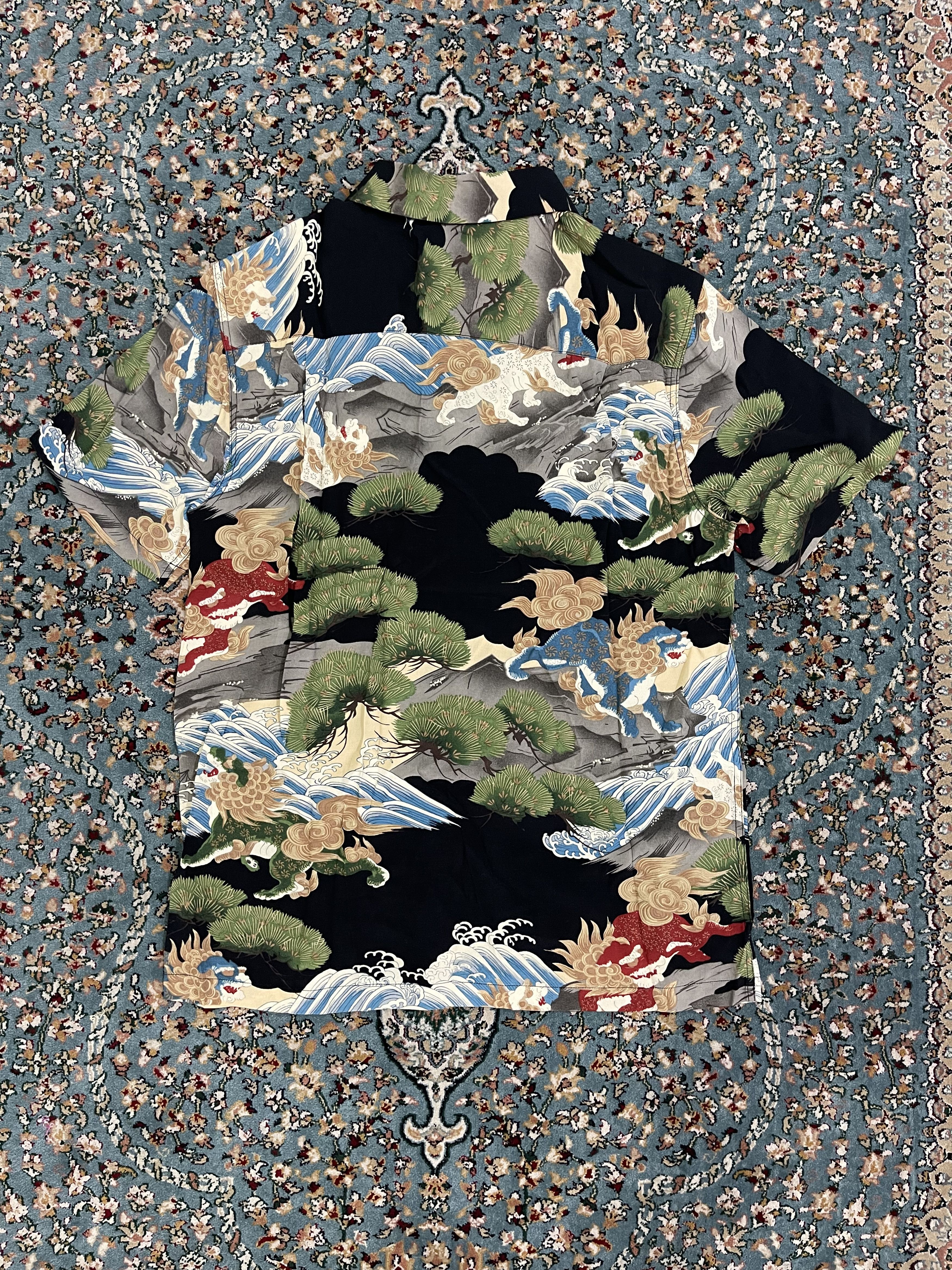Sun Surf Oniwasoto Aloha Hawaii Yakuza Style Japan Size US M / EU 48-50 / 2 - 3 Thumbnail
