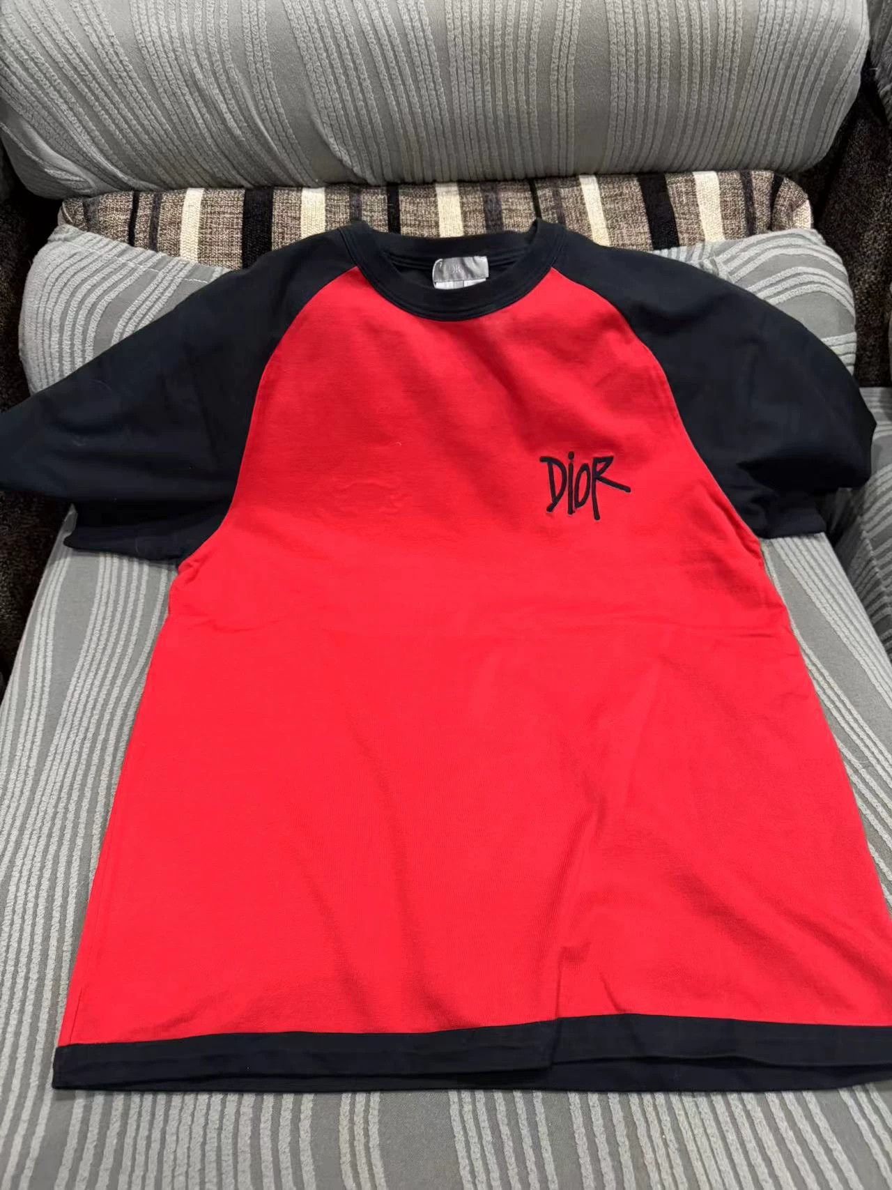 Dior Dior Reversible Red & Black Unisex Short Sleeve Size US XS / EU 42 / 0 - 1 Thumbnail