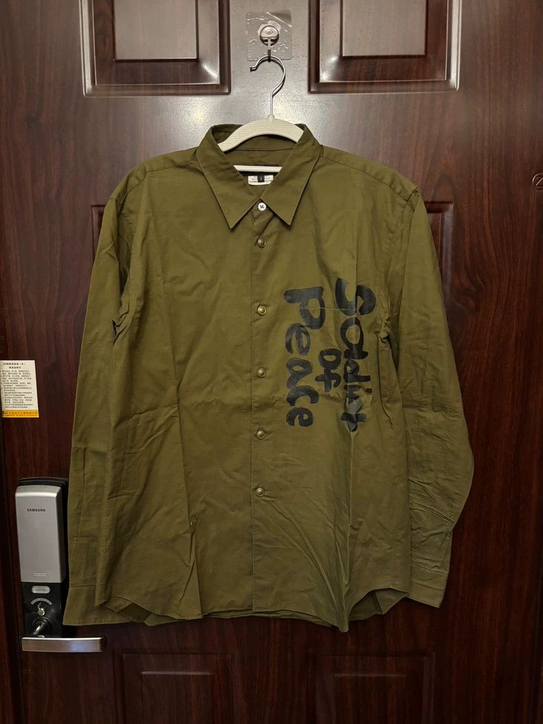 Comme des Garcons Comme des Garcons Army green shirt Size US S / EU 44-46 / 1 - 1 Thumbnail