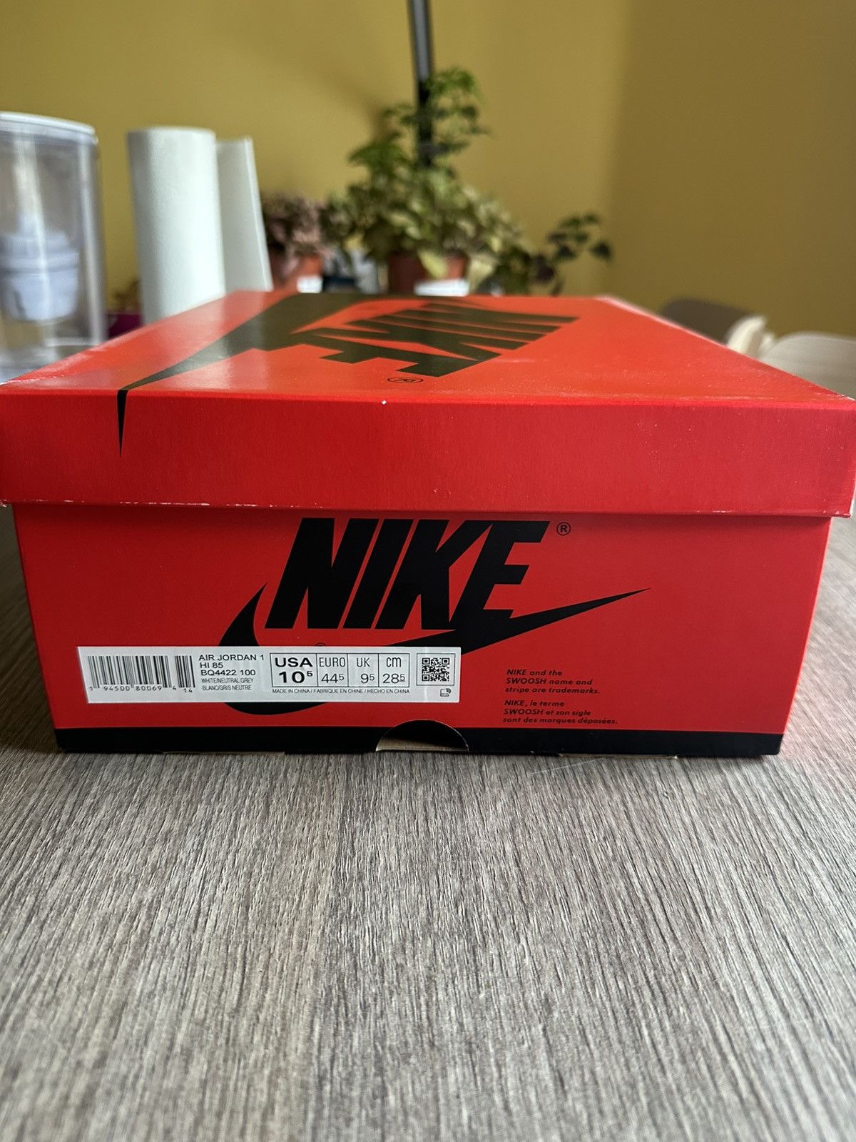 Jordan Brand Jordan 1 High OG Neutral Grey Size US 10.5 / EU 43-44 - 8 Thumbnail