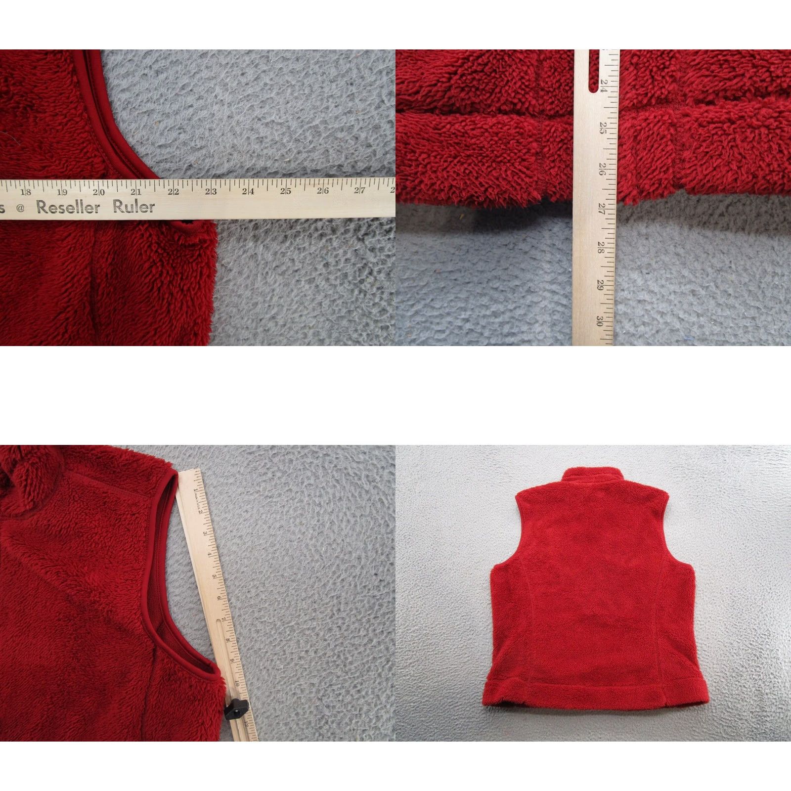Eddie Bauer Eddie Bauer Red Fleece Faux Fur Full Zip Vest Reversible Women’s XL Outdoor Vest Womens Red Fleece Reversible Eddie Bauer XL Size XL / US 12-14 / IT 48-50 - 8 Thumbnail