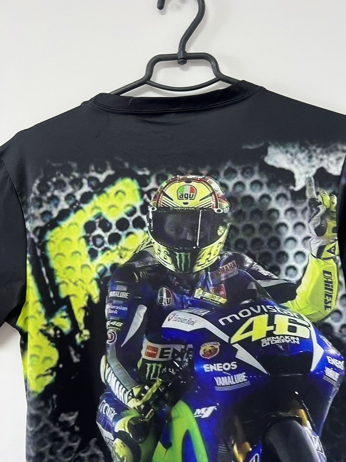 Vintage Valentino Rossi Racing VR46 Jersey Yamaha Motorcycle sz M Size US M / EU 48-50 / 2 - 18 Thumbnail