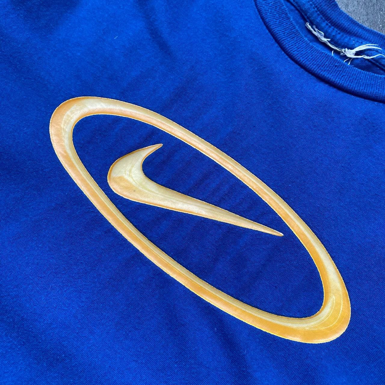 Nike Big logo nike swoosh tee shirt Size US XL / EU 56 / 4 - 3 Thumbnail