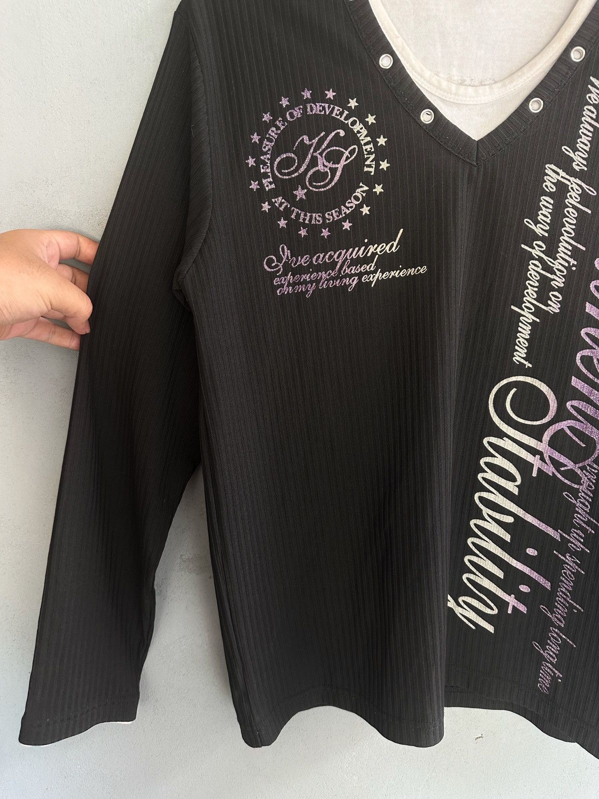 Japanese Brand Japanese Beaumontcarr Poem Long Sleeve ifsix lgb style Size US M / EU 48-50 / 2 - 5 Thumbnail