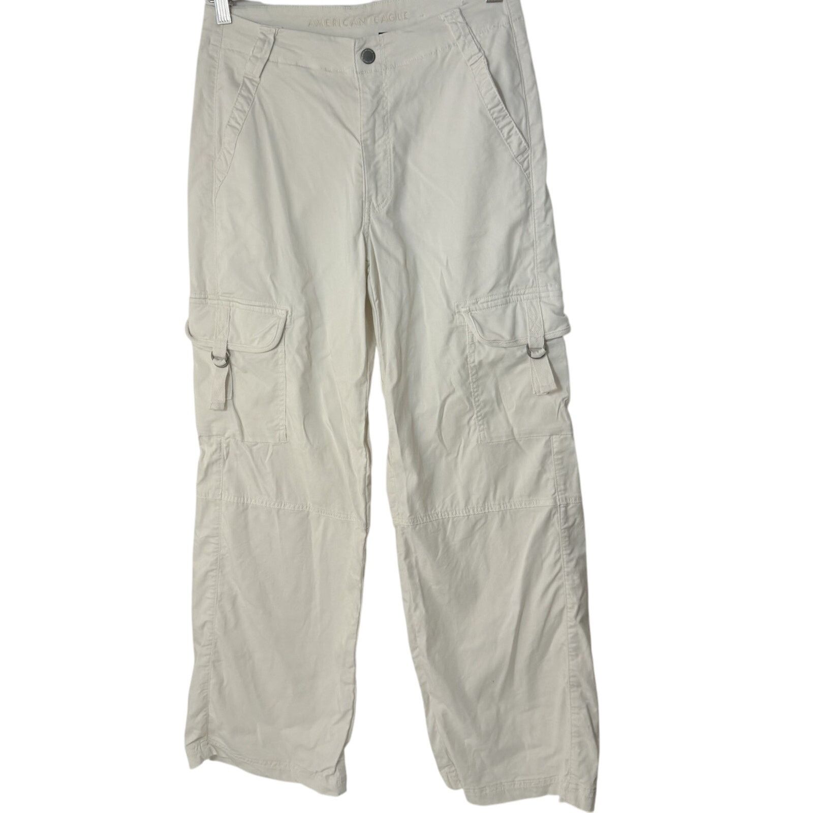American Eagle Outfitters American Eagle Super High Rise Baggy Wide Leg Pants Y2K Size 26" / US 2 / IT 38 - 1 Thumbnail