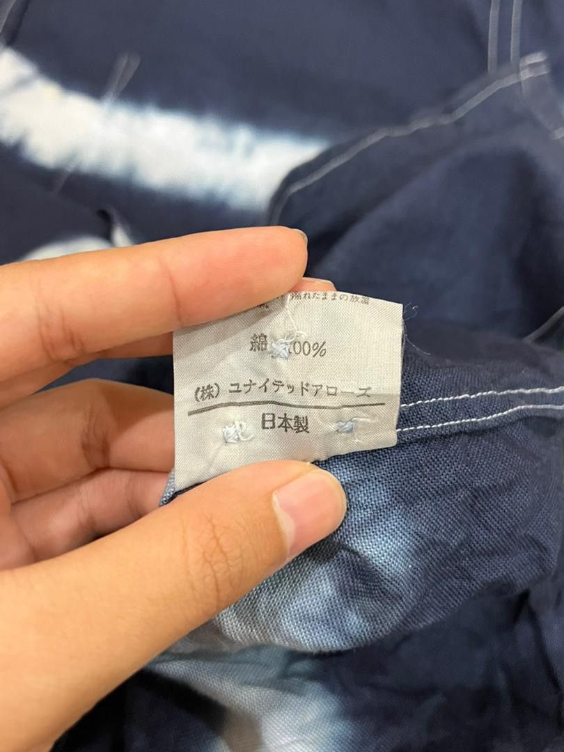 United Arrows United Arrows Blue Label Unique Tiedye Button Shirt Size US M / EU 48-50 / 2 - 7 Thumbnail