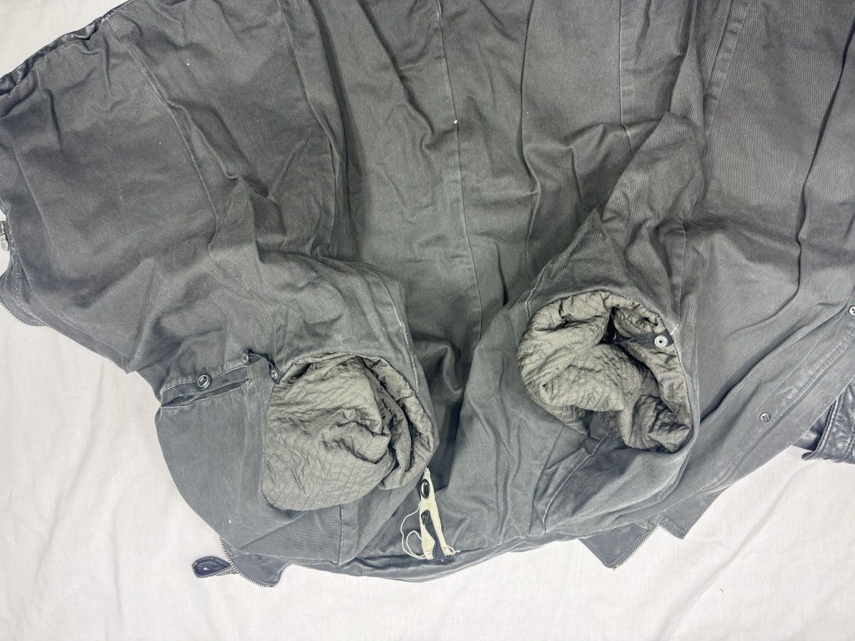 Vintage Compagnia Delle Pelli Military Motorcycle Leather Jacket Size US XXL / EU 58 / 5 - 17 Thumbnail
