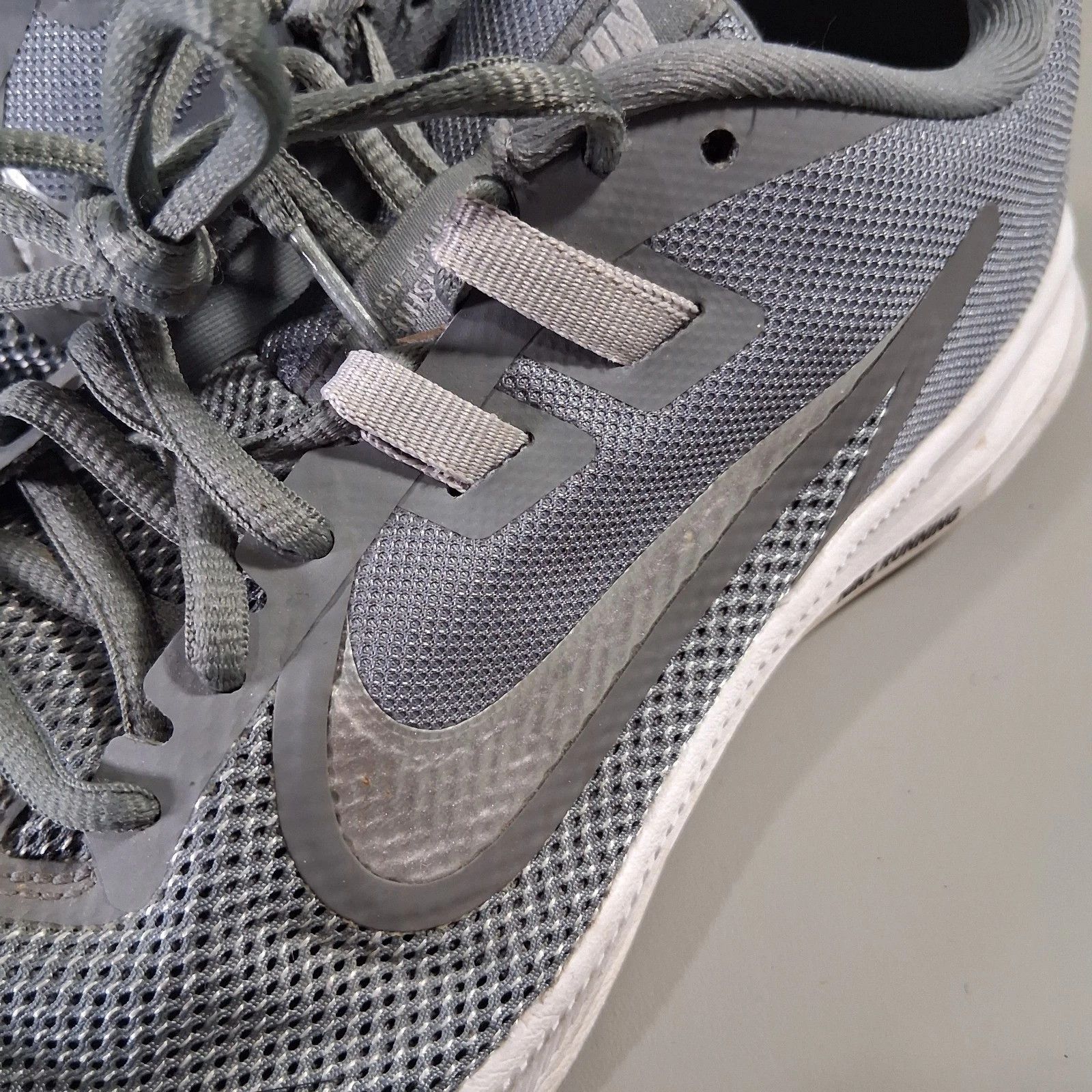 Nike Nike Downshifter 9 Cool Grey AR4947 001 Athleisure Size US 8 / IT 38 - 2 Thumbnail