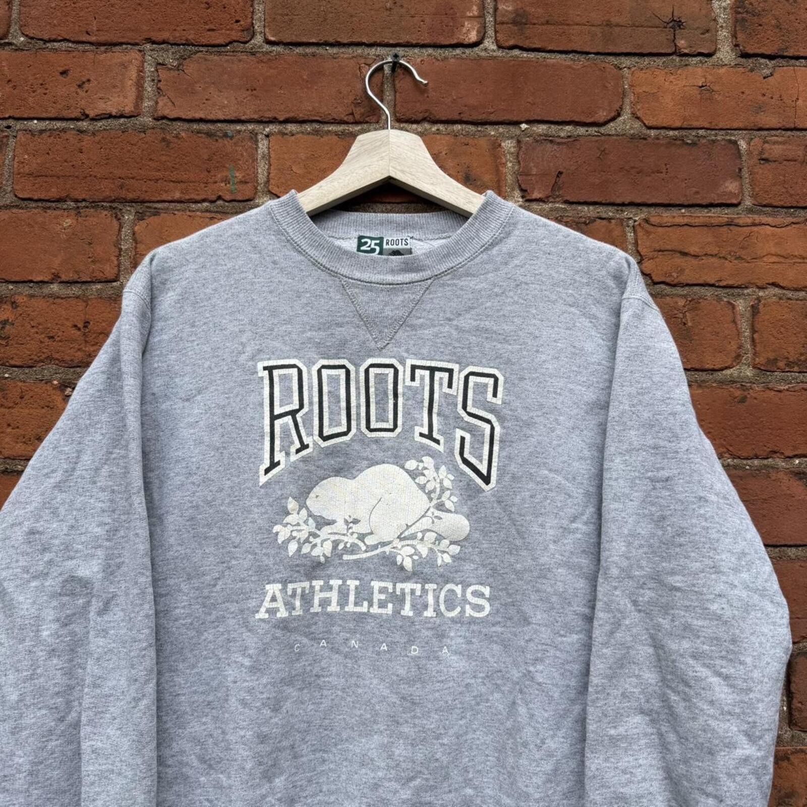 Roots vintage roots athletics Canada crewneck sweatshirt 00s XS/S Size US XS / EU 42 / 0 - 3 Thumbnail
