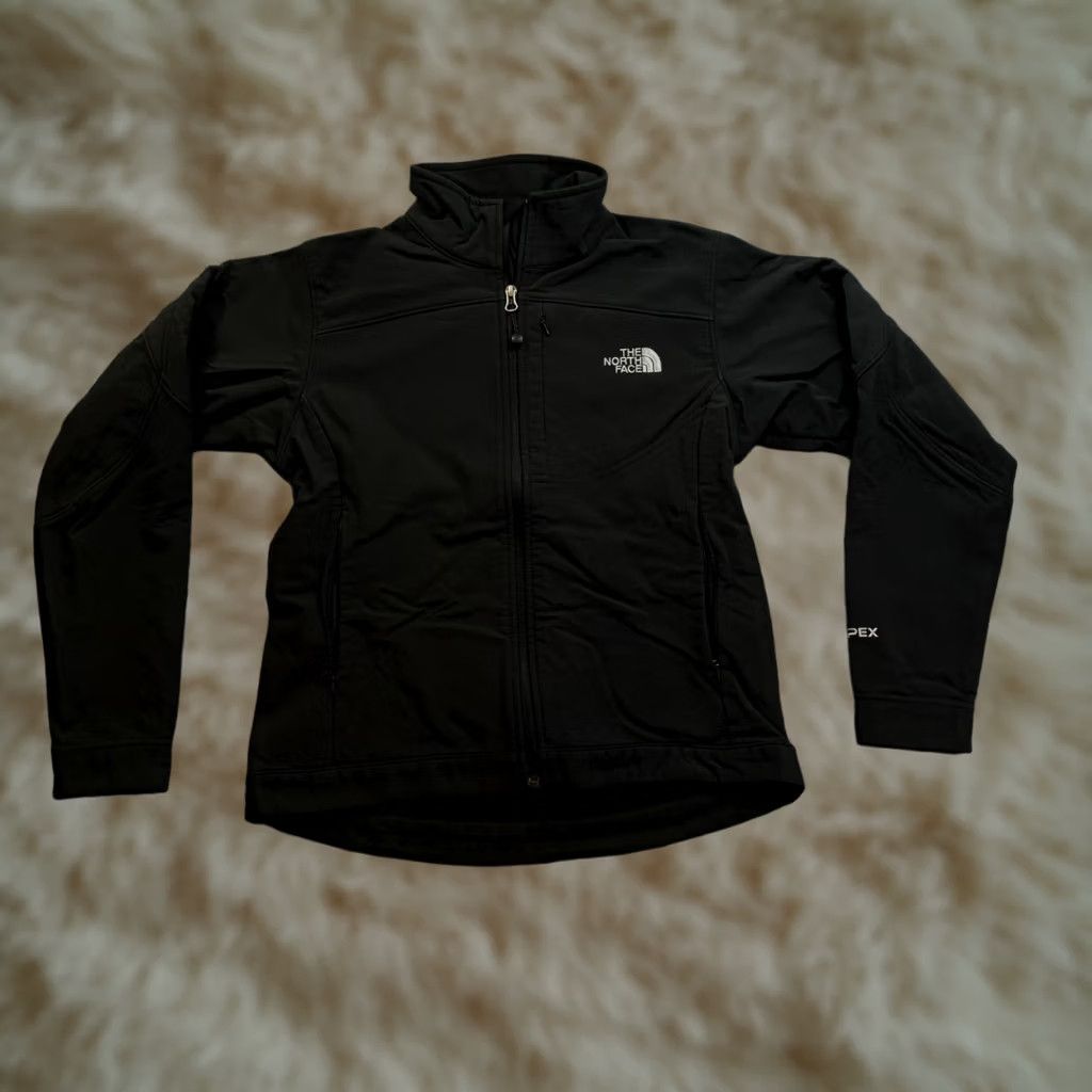 The North Face The North Face Jacket Womens Small Black Softshell Outdoor Size S / US 4 / IT 40 - 1 Thumbnail