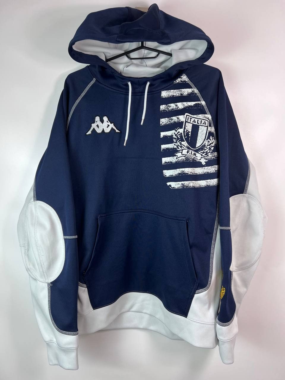 Kappa ITALY NATIONAL TEAM RUGBY UNION HOODED TOP KAPPA SIZE XL Size US XL / EU 56 / 4 - 1 Thumbnail
