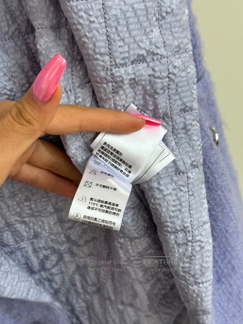 Chanel Chanel 21k lilac short tweed coat Size XS / US 0-2 / IT 36-38 - 7 Thumbnail