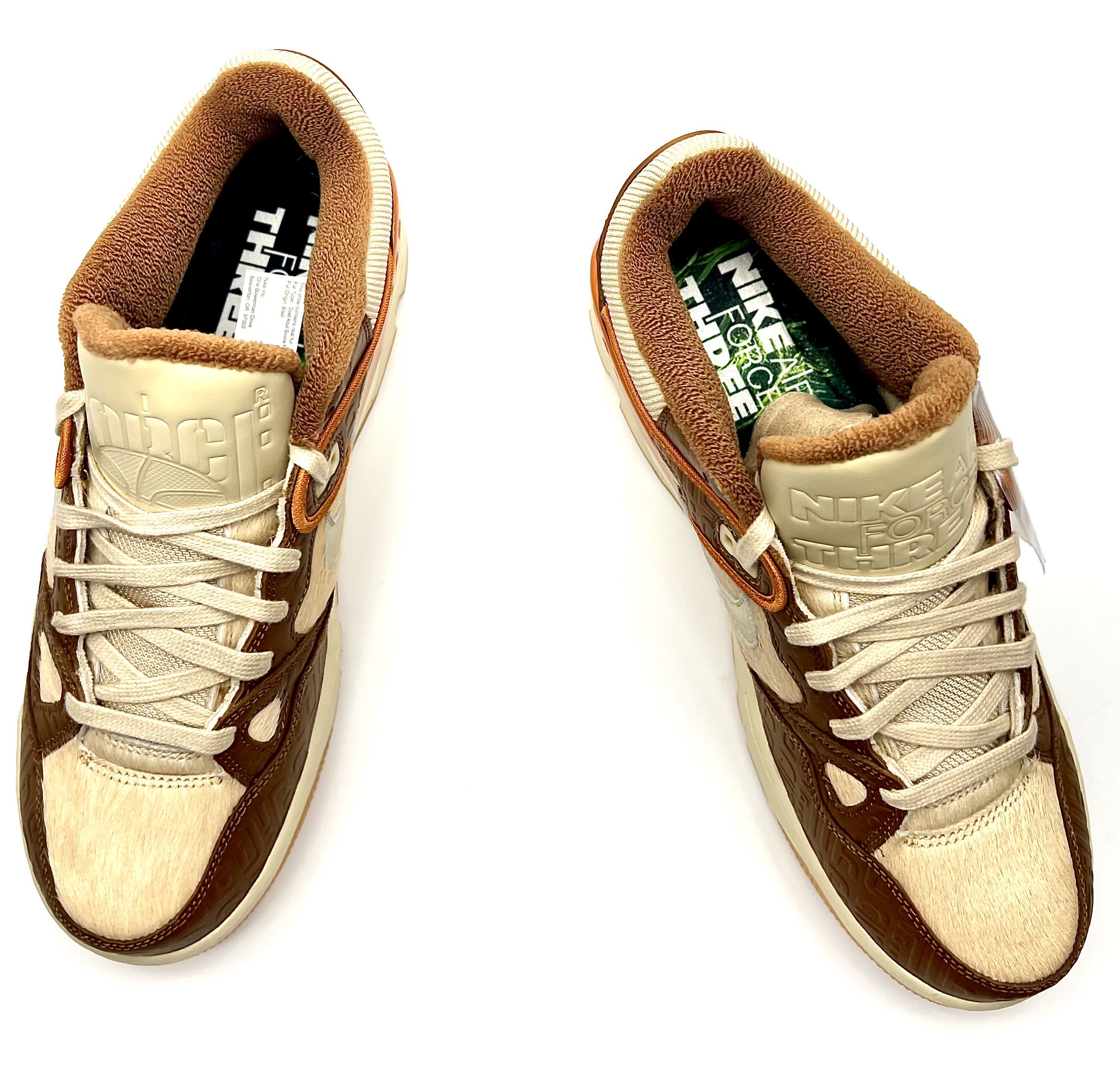 Nike Nike Air Force 3 Low SP Nigo "Light British Tan" Size US 10.5 / EU 43-44 - 4 Thumbnail