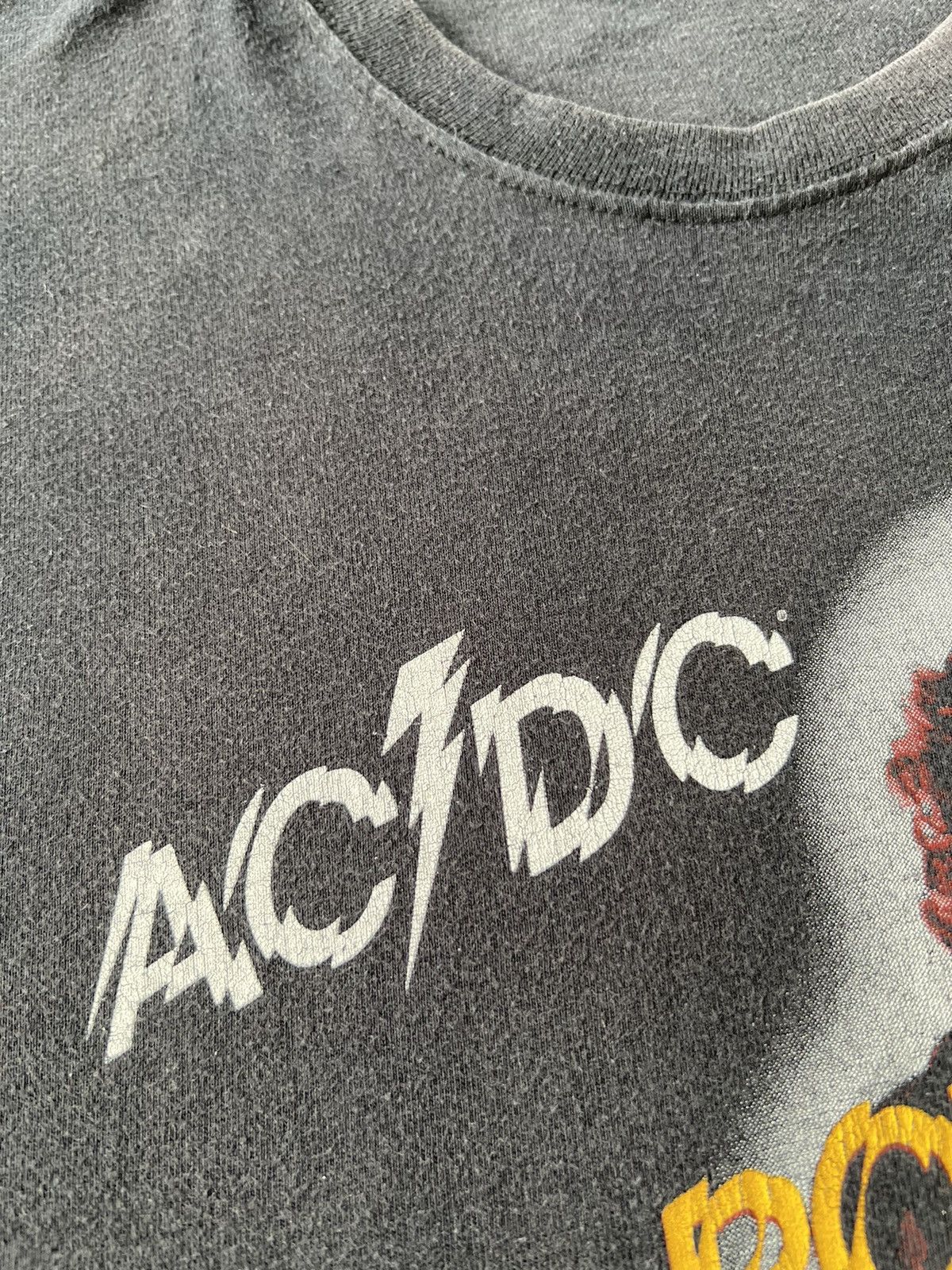 Band Tees Vintage 2003 AC/DC ACDC Powerage Black T-shirt Size US L / EU 52-54 / 3 - 7 Thumbnail