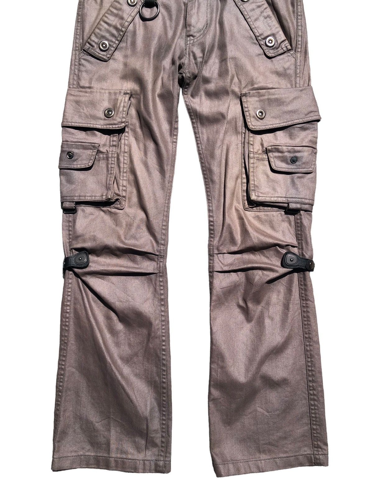 Tornado Mart waxed utility cargo pants