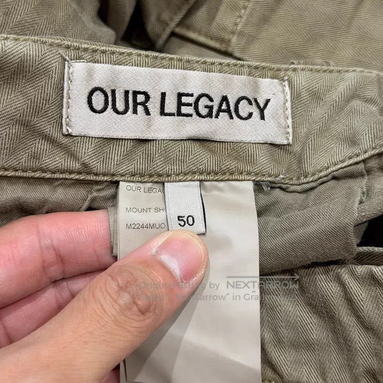 Our Legacy Our Legacy Military green oversized pocket workwear shorts Size US 34 / EU 50 - 4 Thumbnail