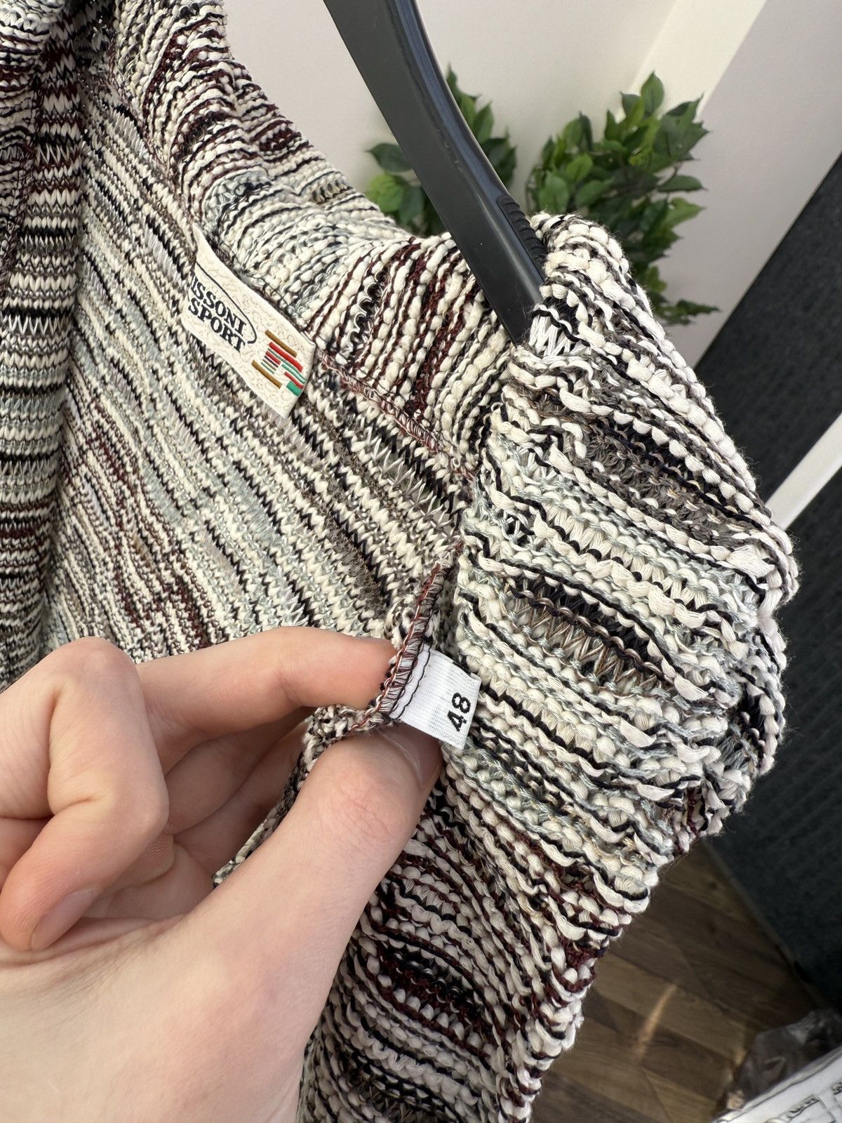 Missoni Vintage Missoni Sport Open Front women’s Cardigan Size XL / US 12-14 / IT 48-50 - 10 Thumbnail