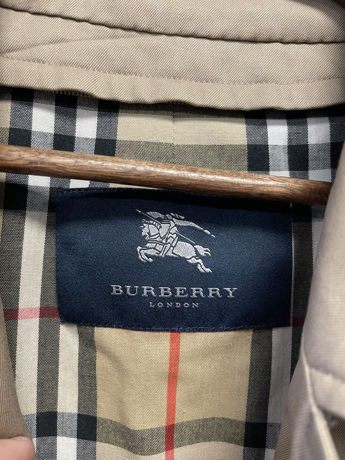 Burberry Size L - Burberry Prorsum Balmac Trench Coat Nova Check Size US L / EU 52-54 / 3 - 11 Thumbnail
