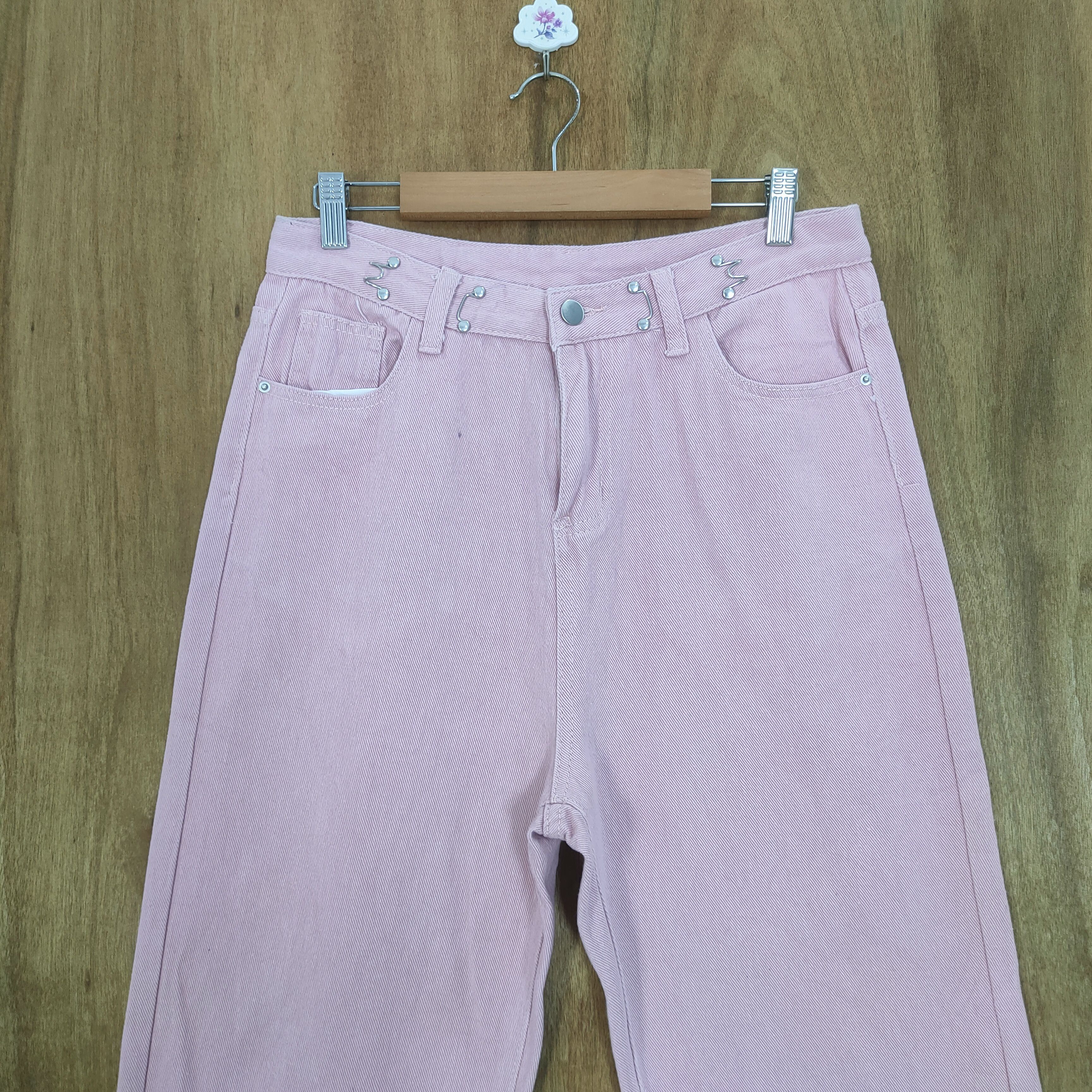 Japanese Brand JAPANESE BRAND PINK JEAN DENIM PANTS Size US 30 / EU 46 - 3 Thumbnail