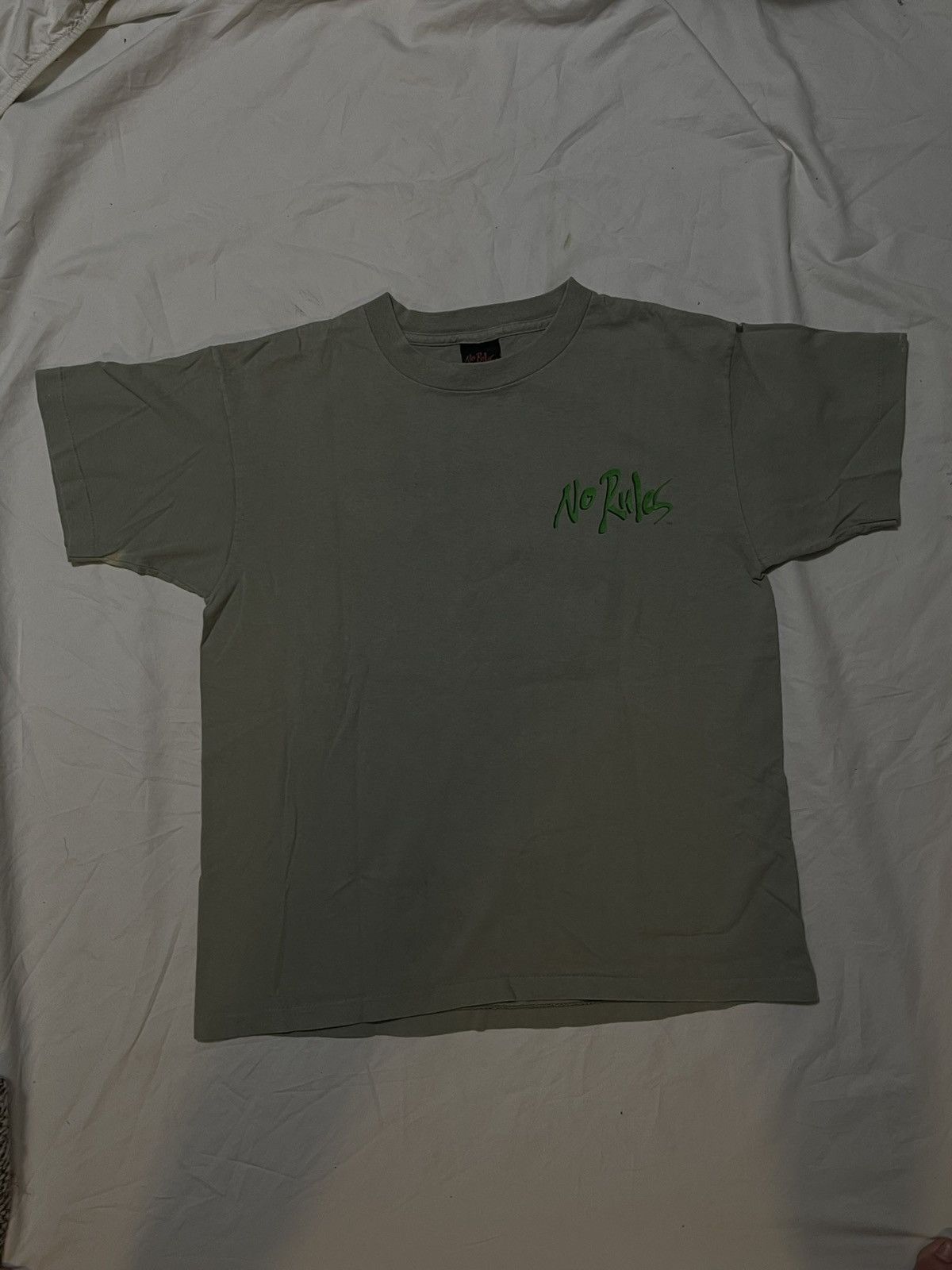 Designer × Japanese Brand × Vintage RARE NO RULES LIGHT GREEN ALIEN TEE Size US M / EU 48-50 / 2 - 4 Thumbnail