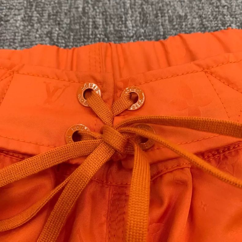 Louis Vuitton Louis Vuitton size l Orange presbyopic full print pocket sh Size US 28 / EU 44 - 6 Thumbnail