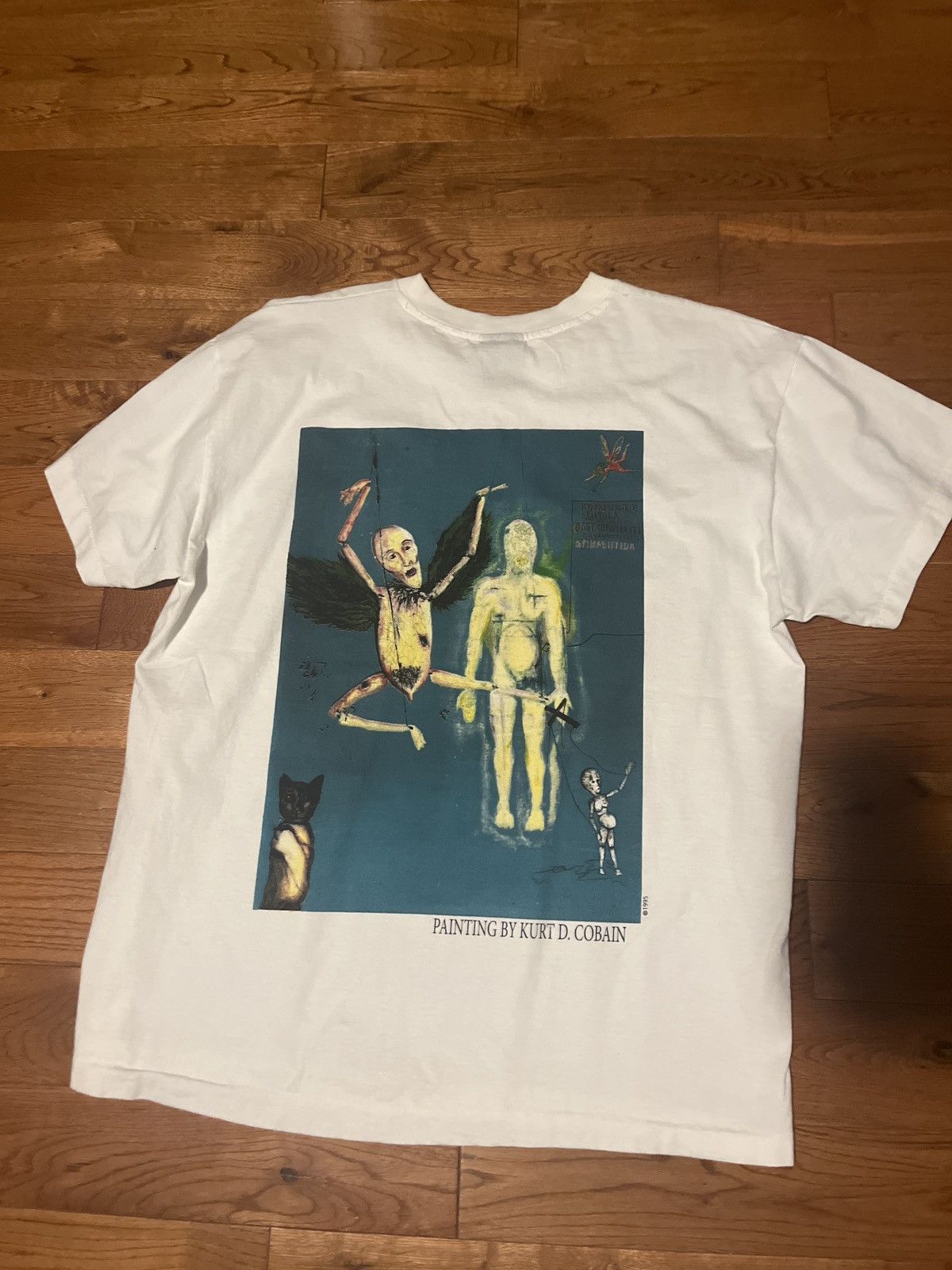 Vintage Kurt Cobain tee Menswear