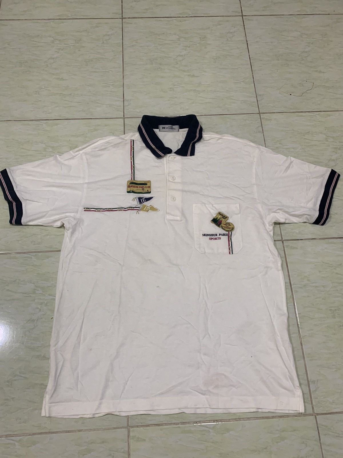 Other Monsieur paris club golf polo shirt Size US L / EU 52-54 / 3 - 9 Thumbnail
