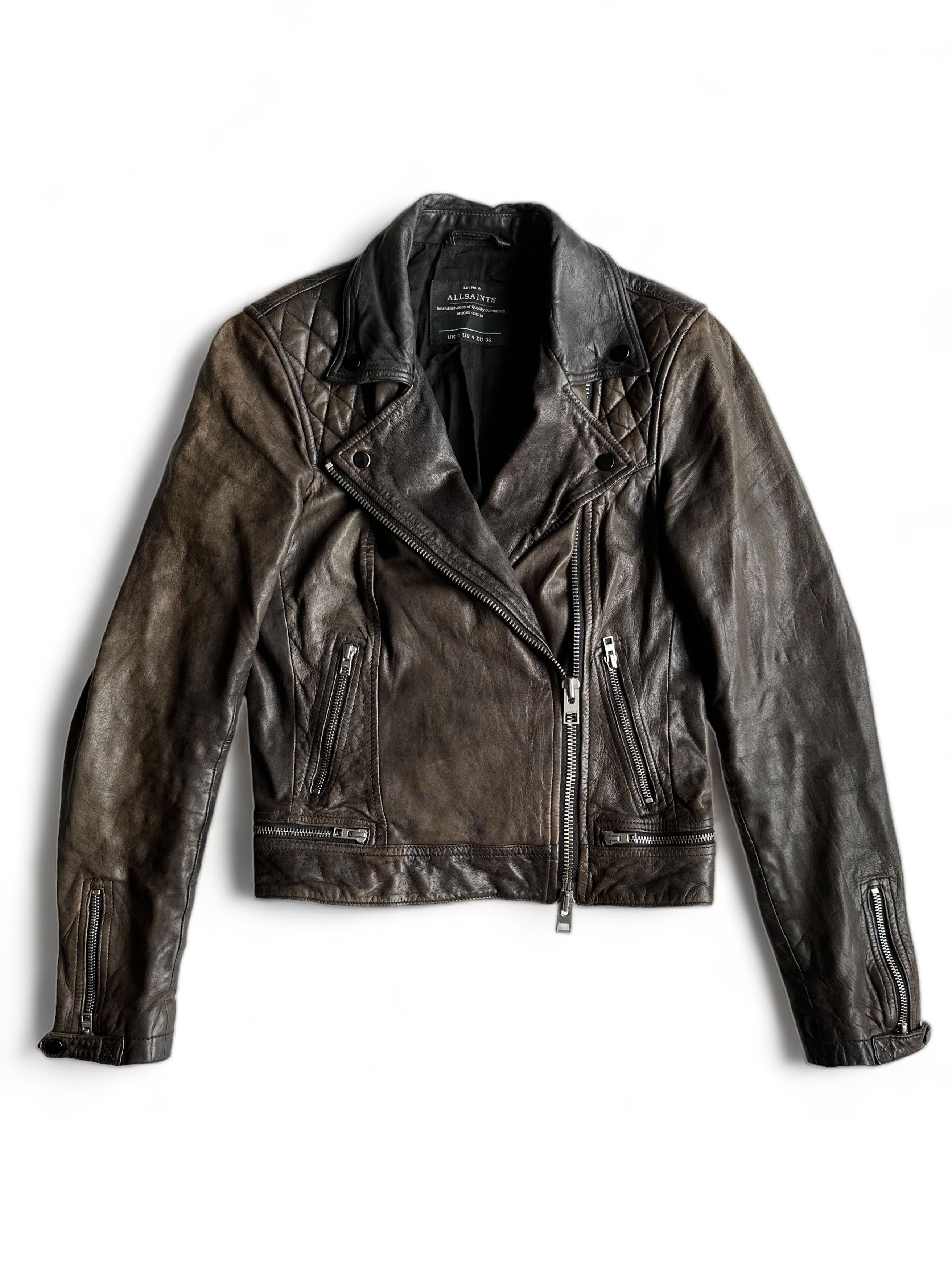 Conroy Leather All Saints Cargo Leather Jacket Review Allsaints