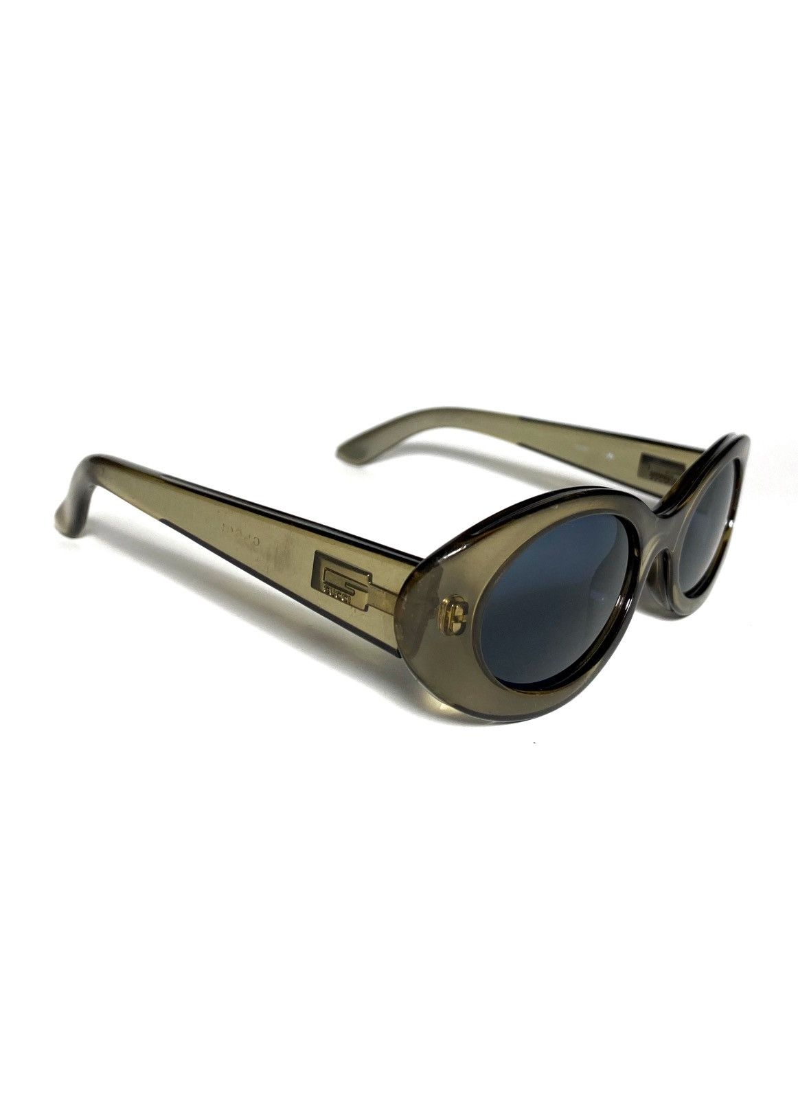 Gucci Silver Logo G Vintage Gucci Sunglasses Size ONE SIZE - 5 Thumbnail