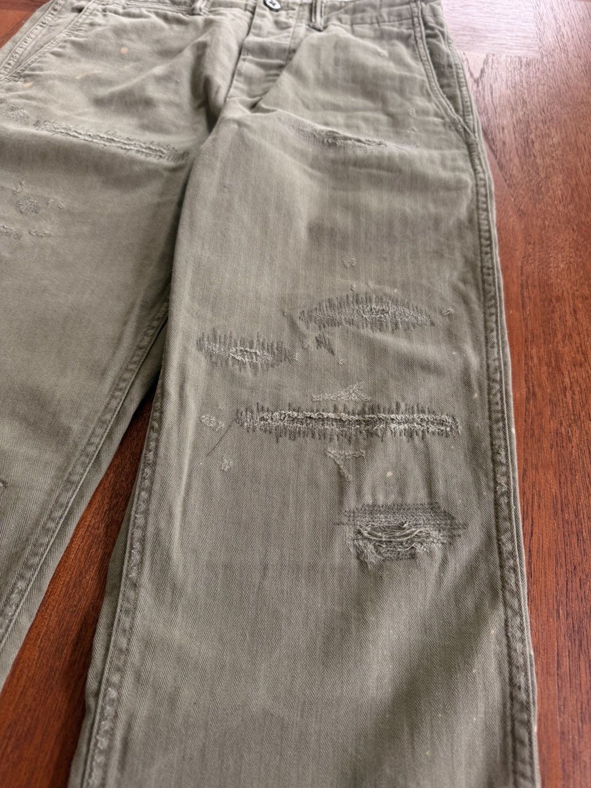 Polo Ralph Lauren Polo Ralph Lauren distressed hbt army pants Size US 30 / EU 46 - 3 Thumbnail
