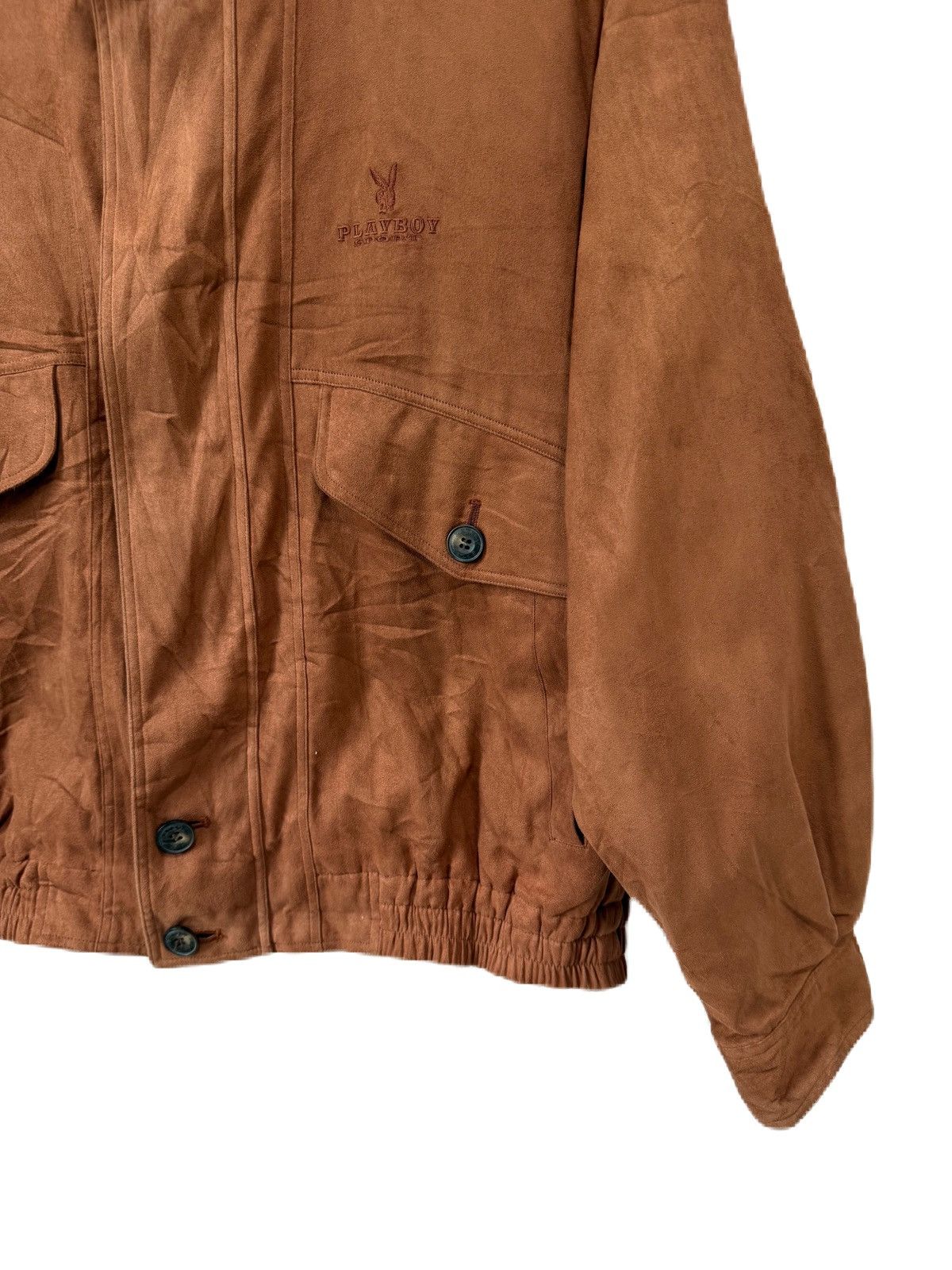 Playboy Vintage Playboy Sport Bomber Jacket Zipper Double Pocket Size US L / EU 52-54 / 3 - 5 Thumbnail
