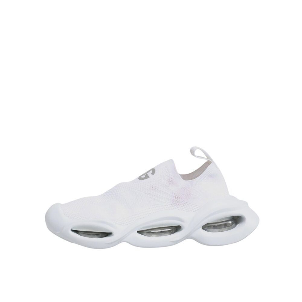Dolce & Gabbana Dolce & Gabbana White Slip On Wave Low Top Sneakers Shoes Size US 5 / IT 35 - 6 Thumbnail