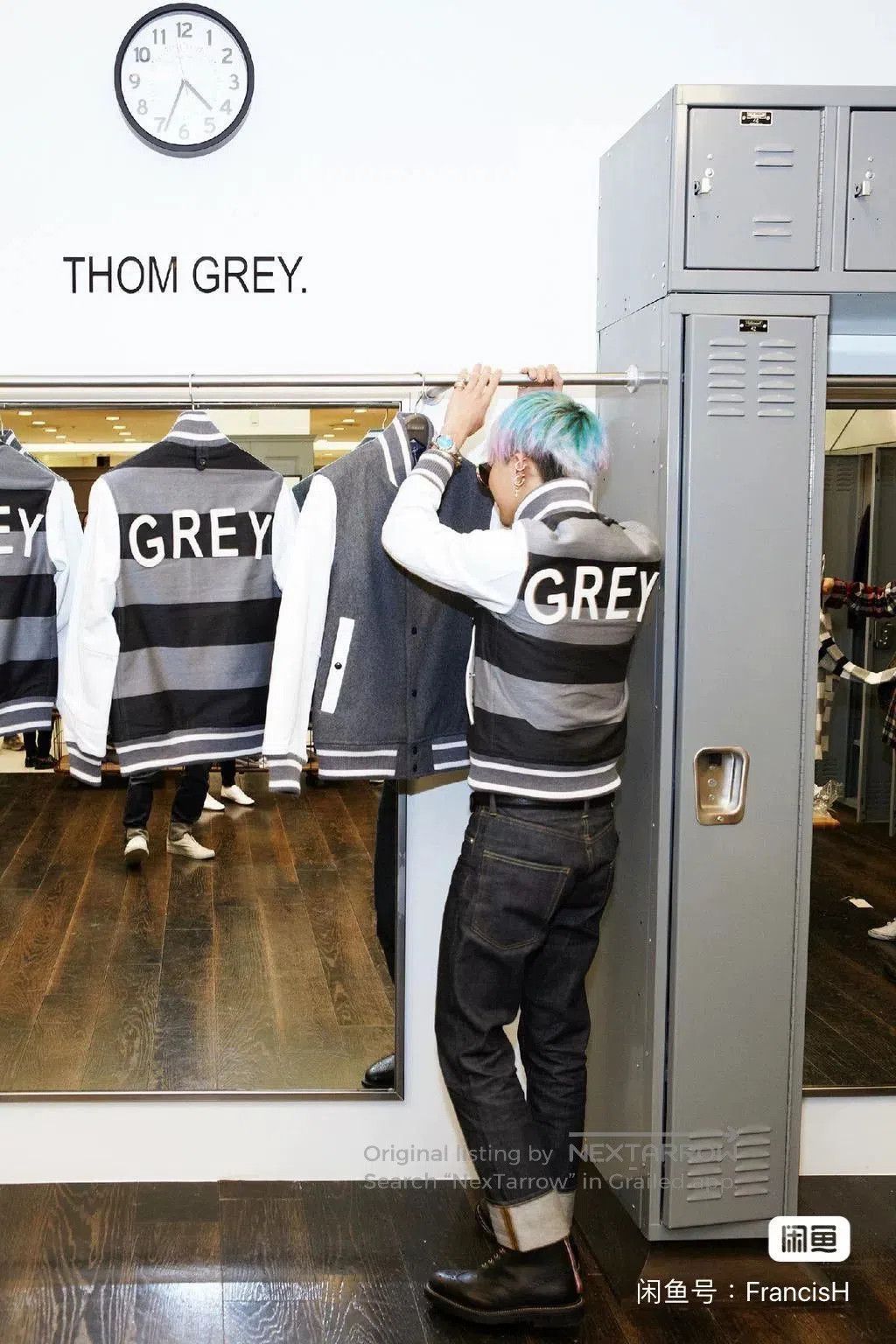 Thom Browne Thom Grey Wool Sweater. Size US M / EU 48-50 / 2 - 9 Thumbnail