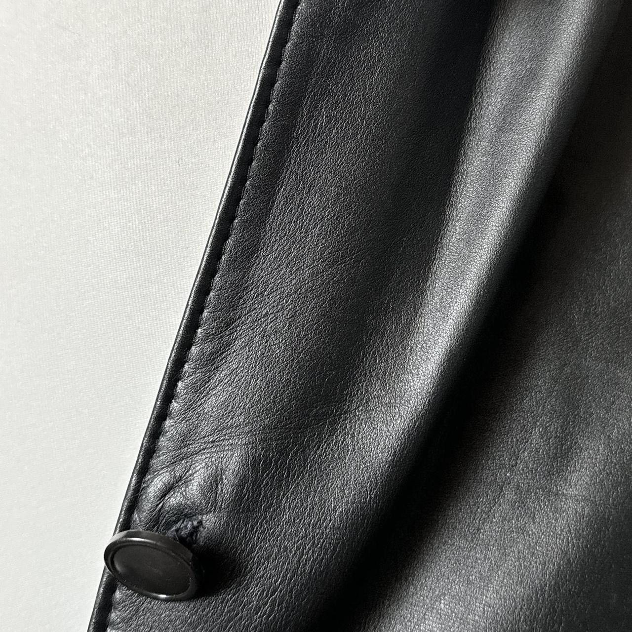 Vintage Super long matrix leather coat Size M / US 6-8 / IT 42-44 - 7 Thumbnail