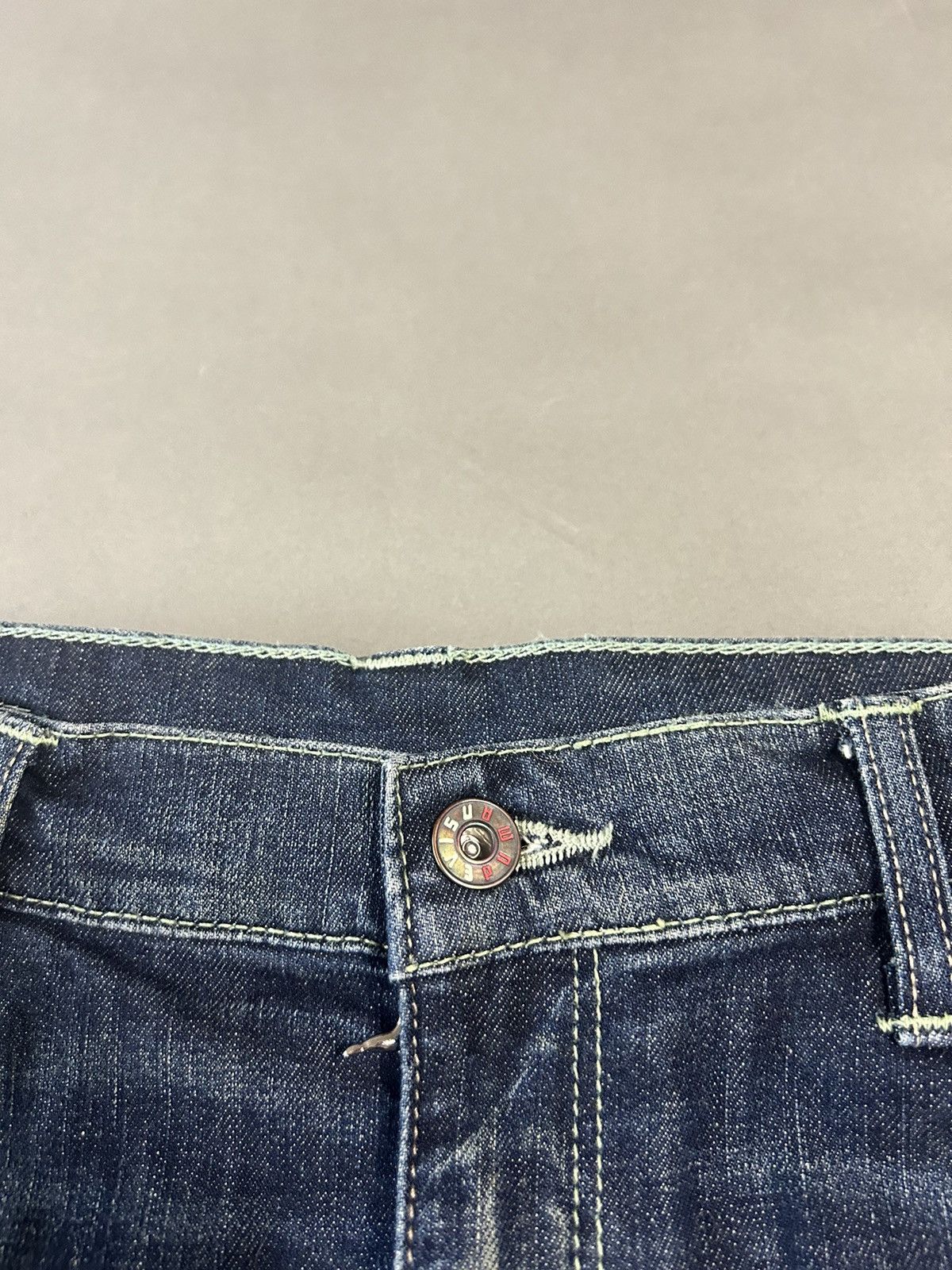 Evisu × Japanese Brand × Puma Evisu x Puma vintage navy skirt black seagulls Y2K Size 32" / US 10 / IT 46 - 6 Thumbnail