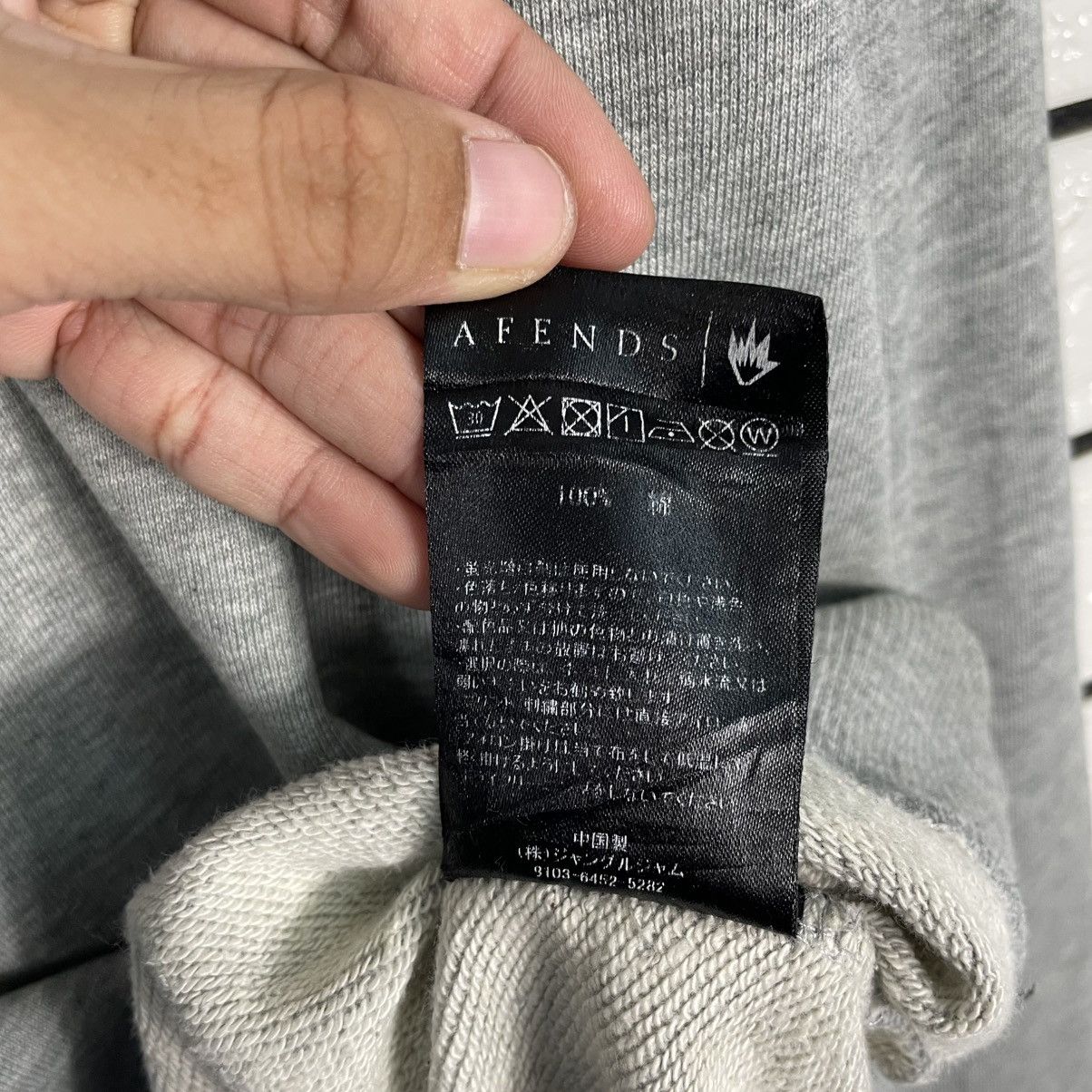 Japanese Brand Japanese Brand Afends Crewneck Gray Sweatshirt Size US M / EU 48-50 / 2 - 15 Thumbnail
