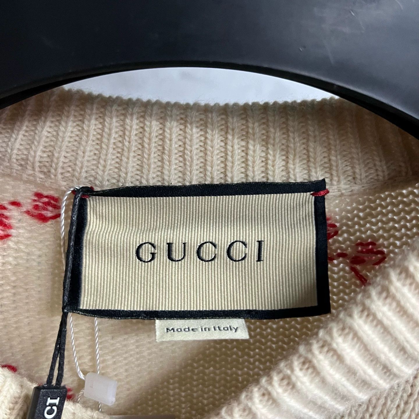 Gucci Gucci Ivory Animal Print Cardigan Sweater Size US XS / EU 42 / 0 - 3 Thumbnail