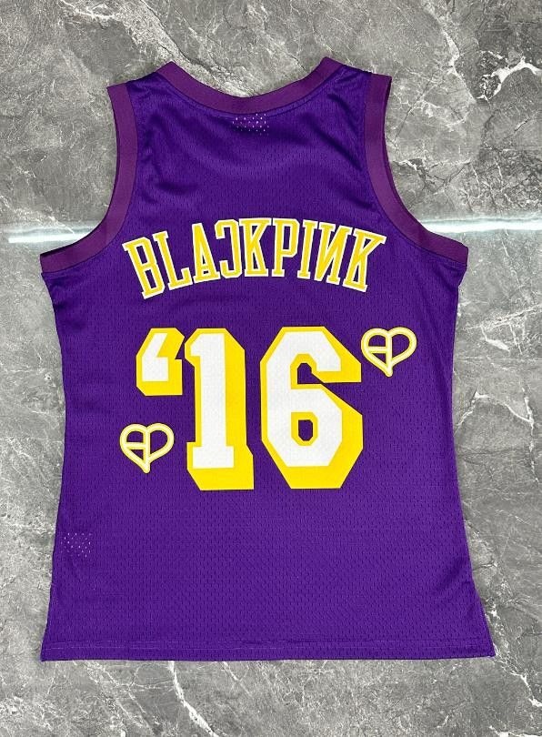 NBA Los Angeles Lakers #16 Blackpink Jersey Size US M / EU 48-50 / 2 - 1 Thumbnail