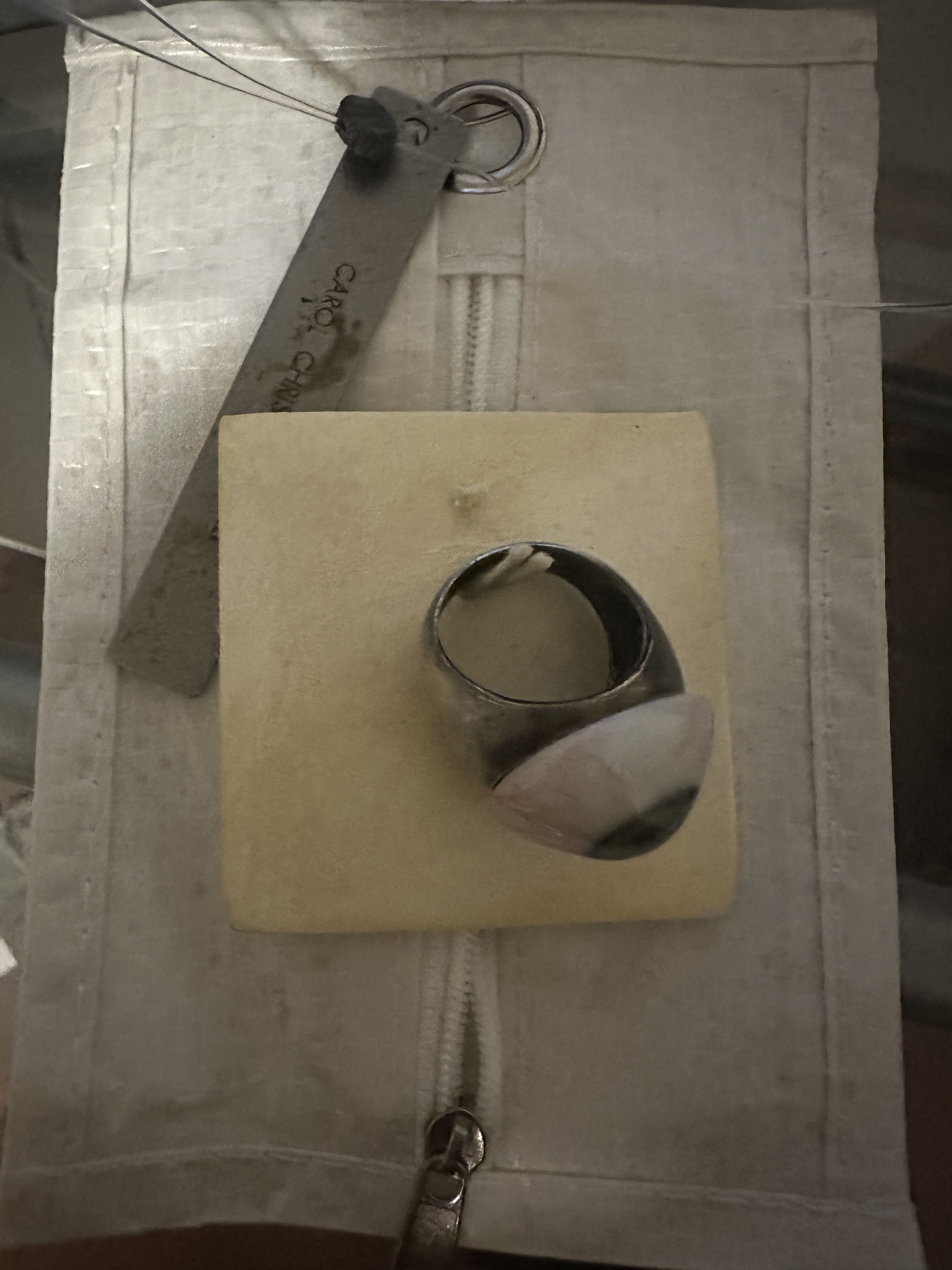 Carol Christian Poell Prosthetic Eye Silver Ring Size ONE SIZE - 2 Thumbnail