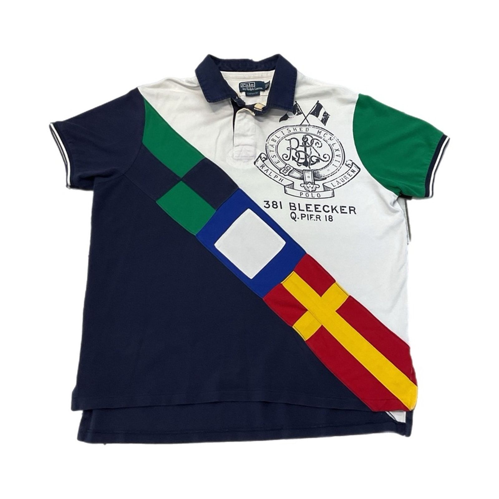 Ralph Lauren Pier 18 381 Bleecker Rugby Polo Shirt