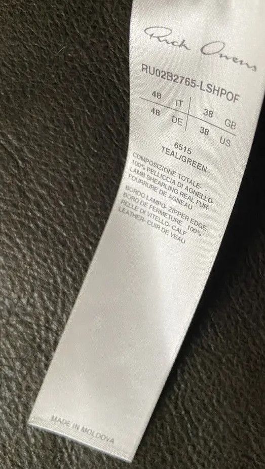 Rick Owens Rick Owens Strobe Shearling Jacket Size US M / EU 48-50 / 2 - 4 Thumbnail