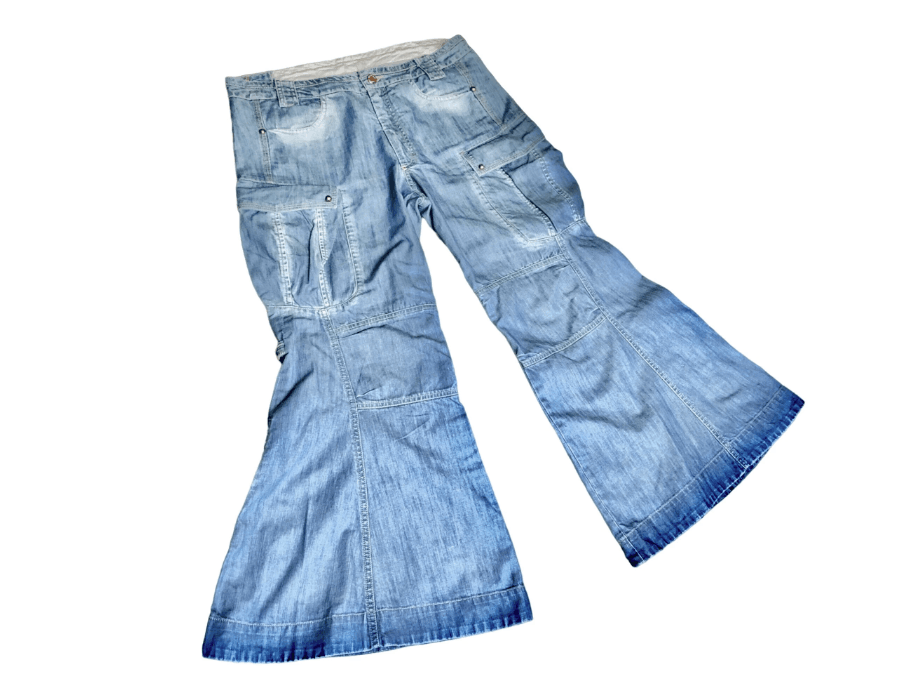 Vintage The Ruched Baggy Pants Size 27" / US 4 / IT 40 - 2 Thumbnail