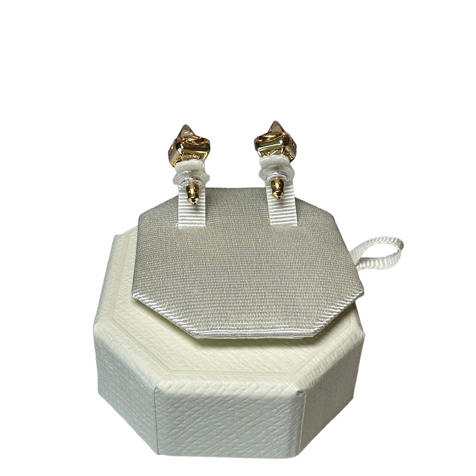 Swarovski Swarovski Ortyx Stud Earrings Pyramid Cut, Yellow Size ONE SIZE - 5 Thumbnail