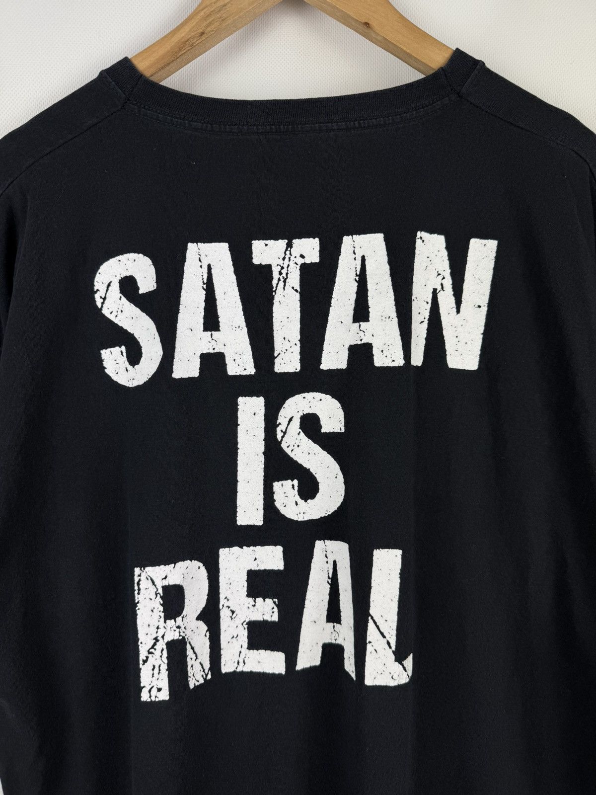 Band Tees Kreator Satan Is Real Men’s Short Sleeve Band Promo T Shirt Size US XL / EU 56 / 4 - 16 Thumbnail
