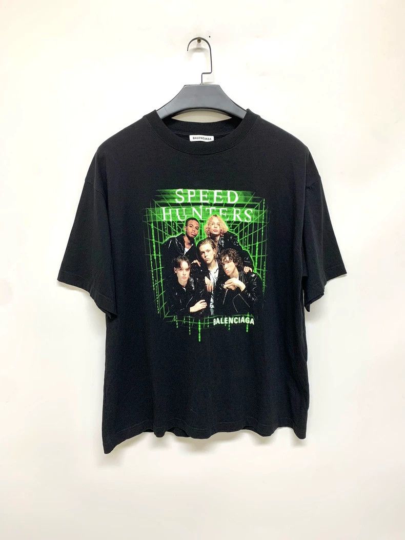 Balenciaga Balenciaga Speed Portrait Logo Short Sleeve Size US M / EU 48-50 / 2 - 1 Thumbnail