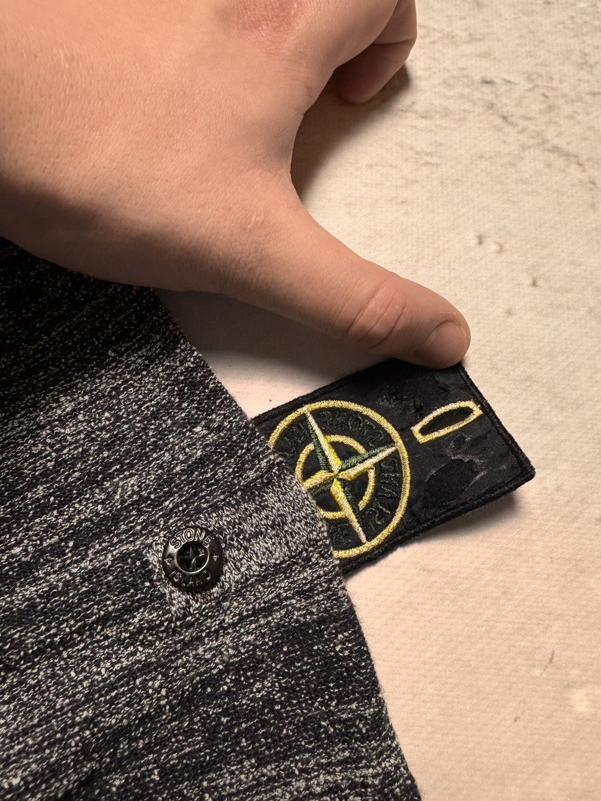 Stone Island × Vintage STONE ISLAND VINTAGE BASIC LOGO SWEATER Size US L / EU 52-54 / 3 - 5 Thumbnail