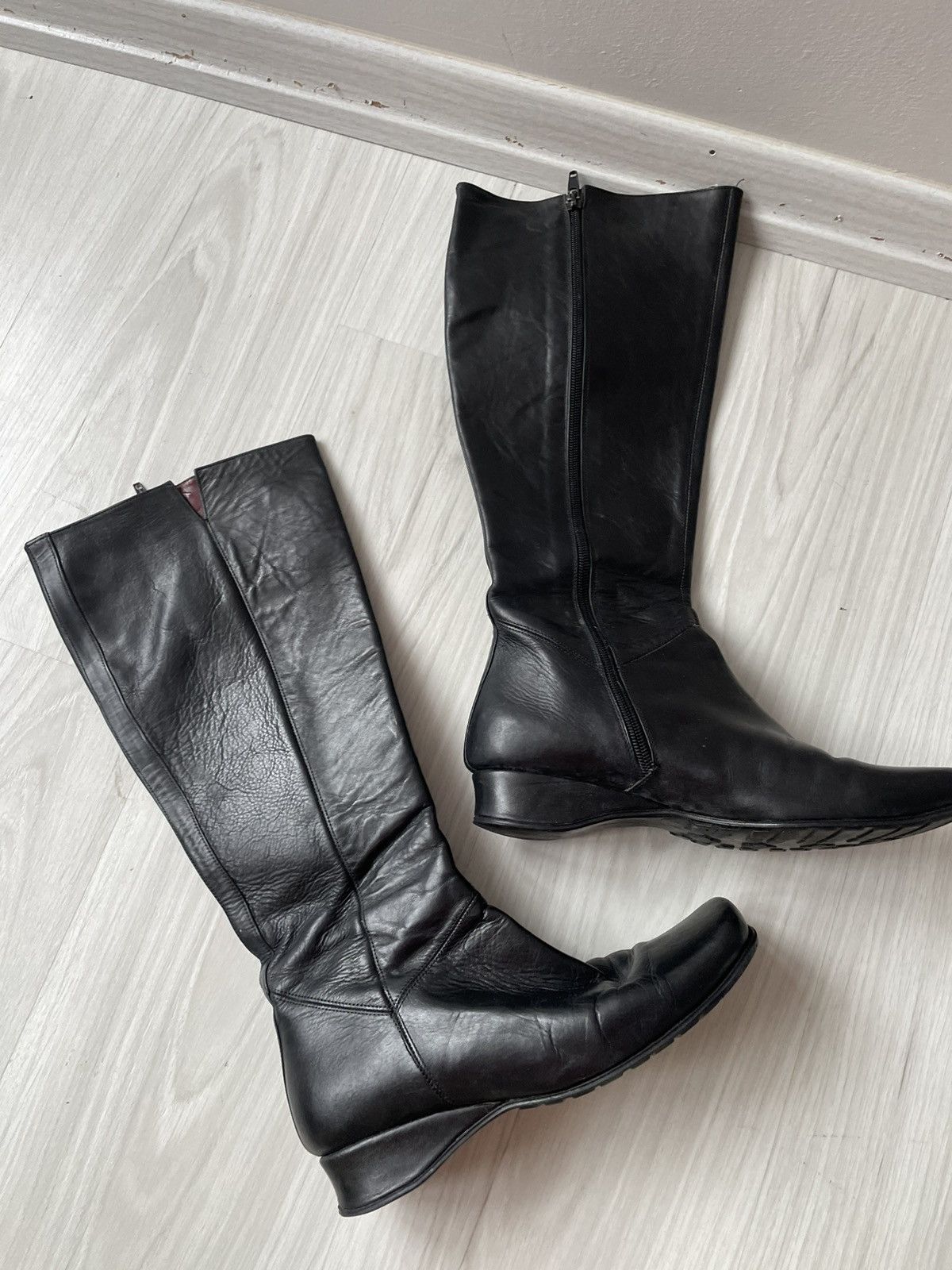 Vintage y2k leather boots Size US 6.5 / IT 36.5 - 13 Thumbnail