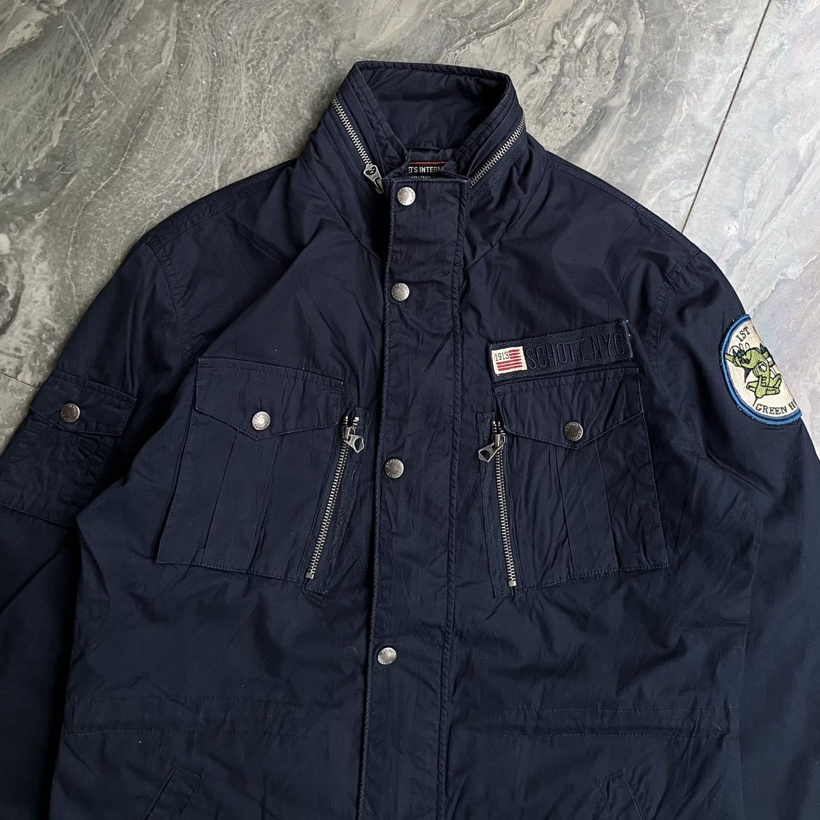 Schott Schott M65 x Cuento Military Jacket Size US M / EU 48-50 / 2 - 2 Thumbnail