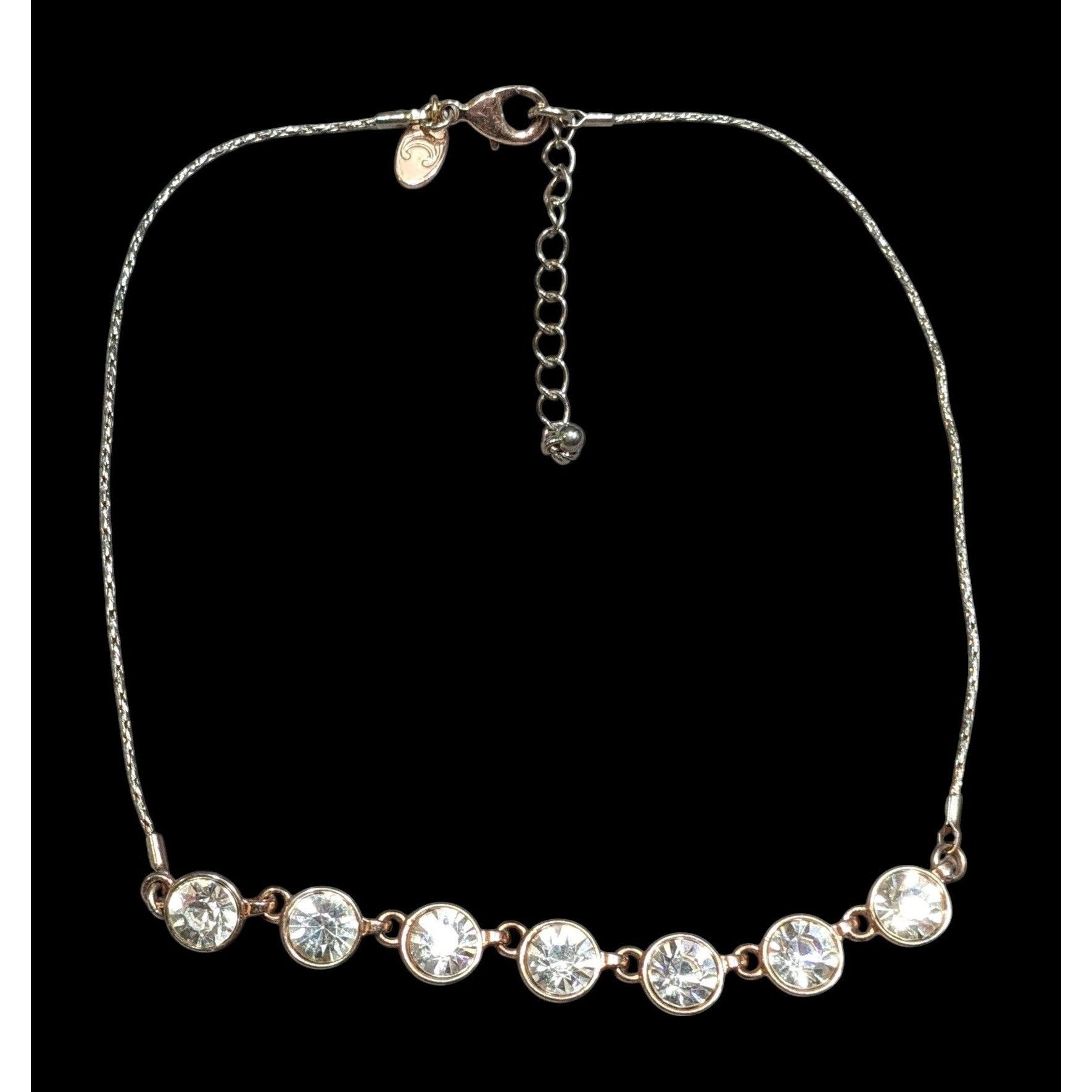Other Charming Charlie Casual Glam Gold Tone Glass Stone Gemmed Ne Size ONE SIZE - 1 Thumbnail